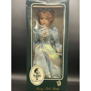 Geppeddo Cinderella Doll  Porcelain Doll Height 17.25 Inches